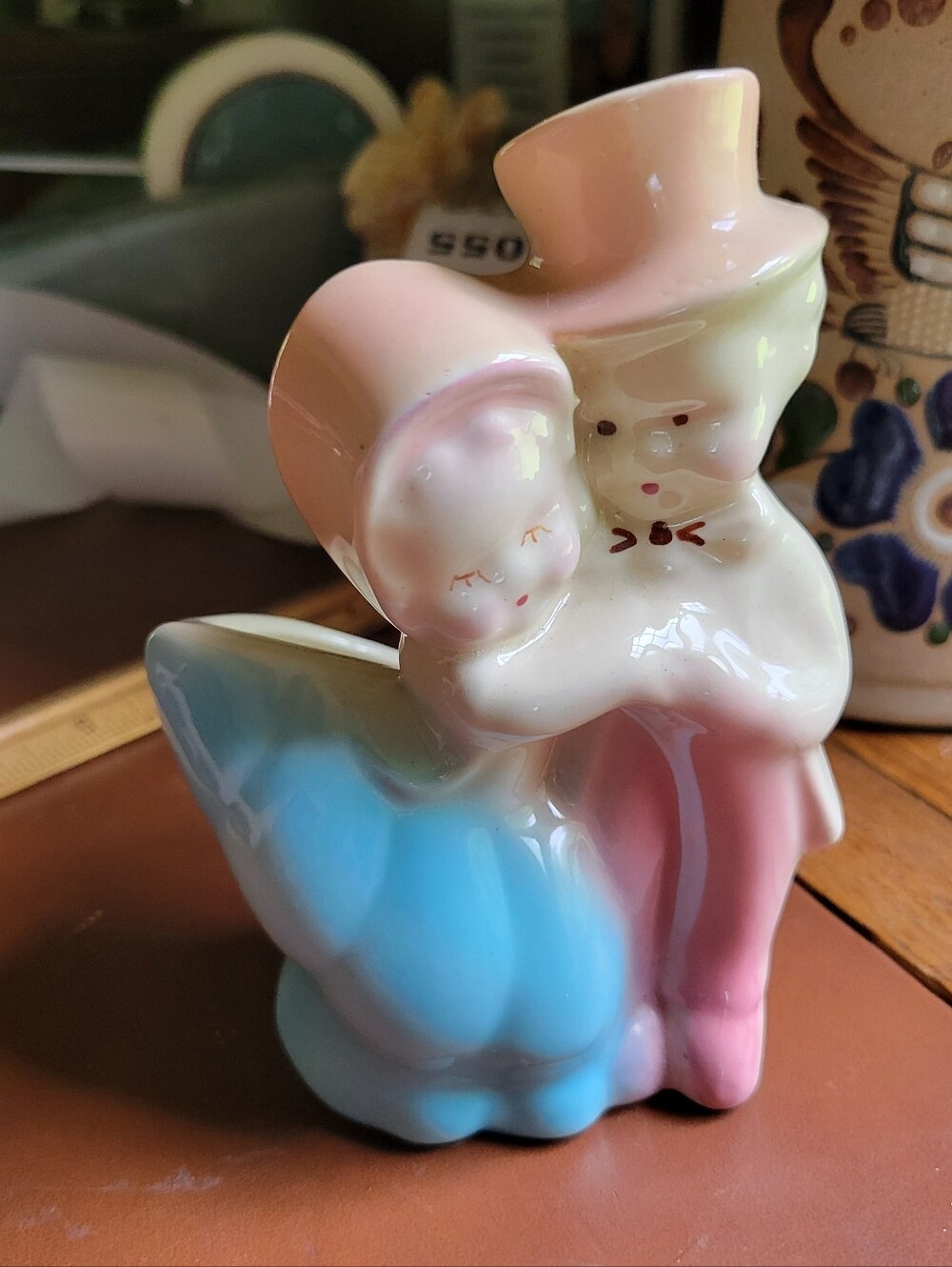 Couple Dancing 5 1/2" Planter, Shawnee Pottery 1940's
